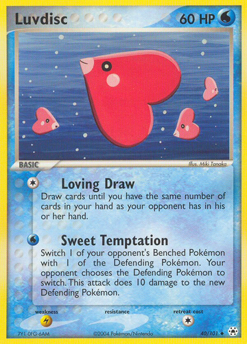 Luvdisc (40/101) [EX: Leyendas ocultas] 
