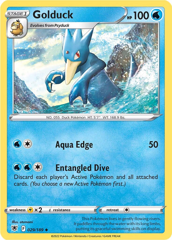 Golduck (029/189) [Espada y escudo: resplandor astral] 