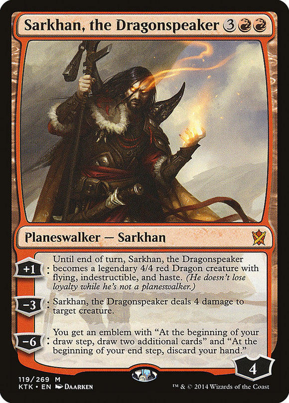 Sarkhan, el Portavoz de los Dragones [Khans de Tarkir] 