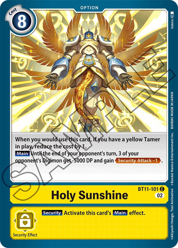 Luz del sol sagrada [BT11-101] [Fase dimensional] 