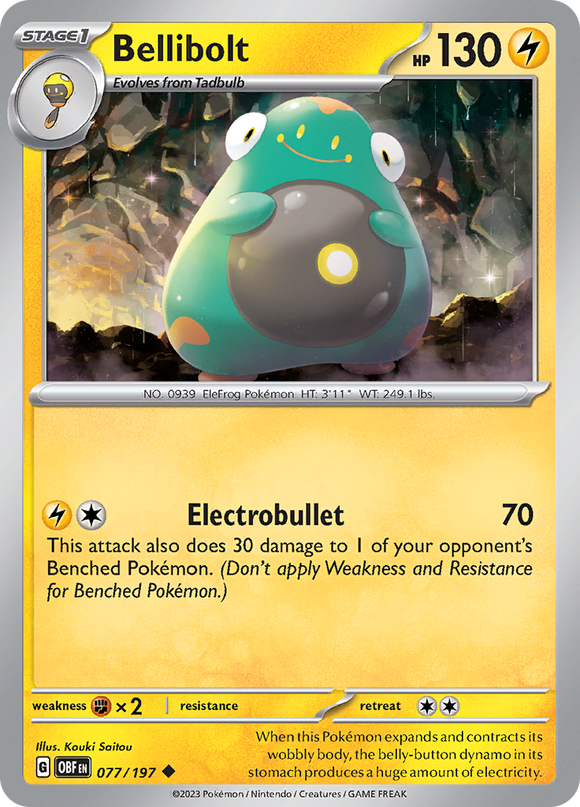 Bellibolt (077/197) [Escarlata y Violeta: Llamas de obsidiana] 