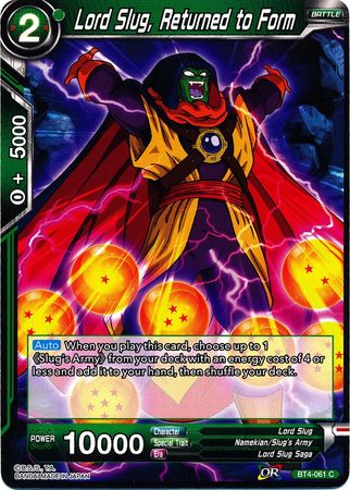 Lord Slug, devuelto a su forma original (BT4-061) [Guerra colosal] 