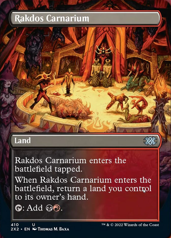 Rakdos Carnarium (arte alternativo sin bordes) [Double Masters 2022] 