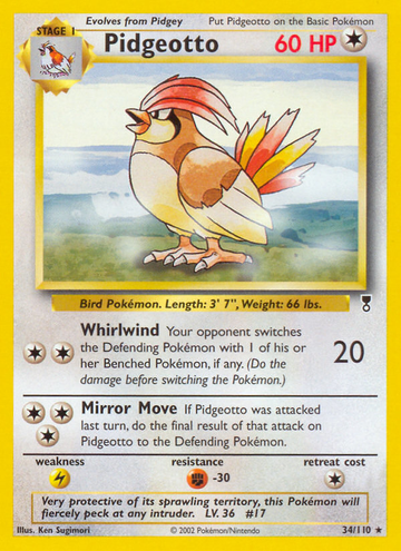Pidgeotto (34/110) [Colección Legendaria] 