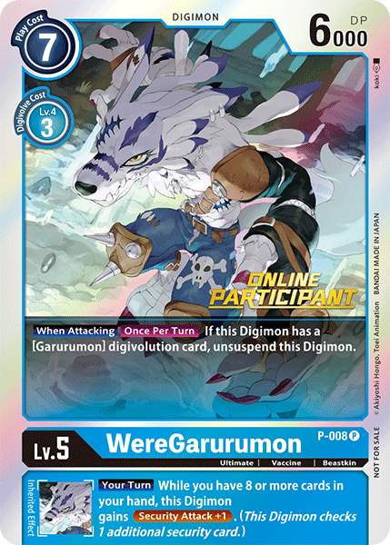 digimon weregarurumon card Credit Card Credit Card Skin Anime Town Creations unsuspend this Digimon Garurumon & WereGarurumon Previews for
