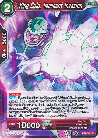 Rey Frío, Invasión Inminente (BT9-006) [Universal Onslaught] 