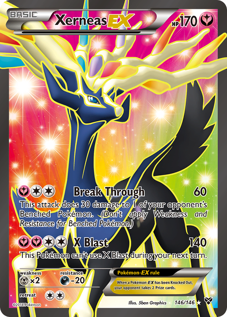 Xerneas EX (146/146) [XY: Conjunto básico] 