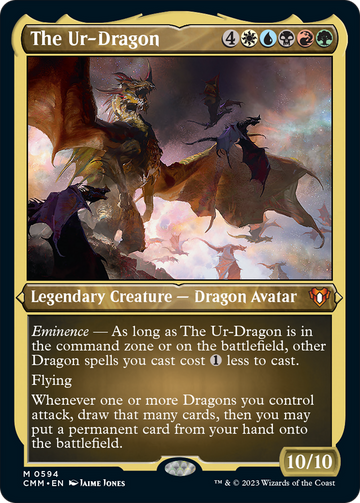 El Ur-Dragón (grabado en lámina) [Commander Masters] 