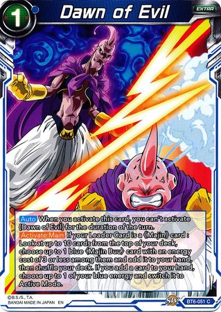 El amanecer del mal (BT6-051) [Reyes destructores] 