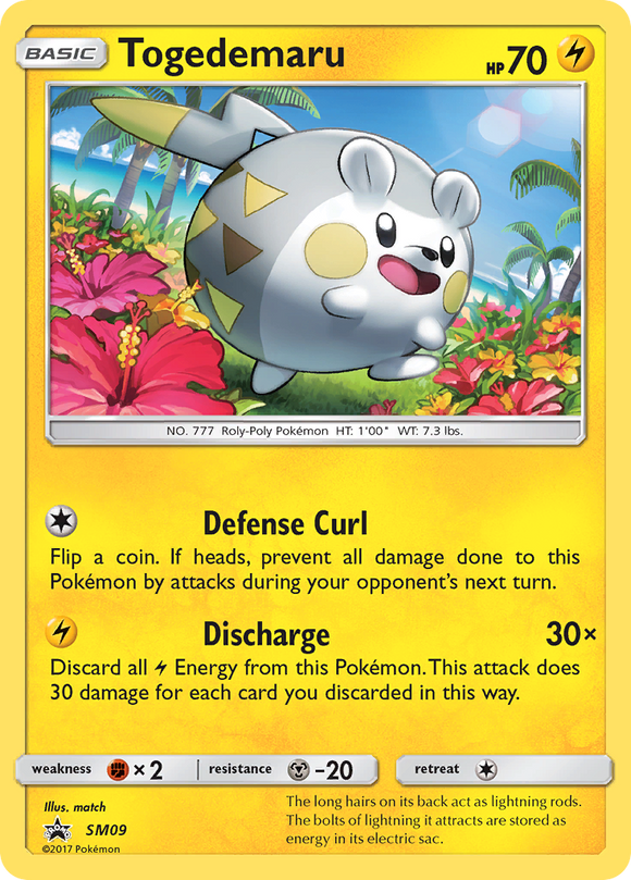 Togedemaru (SM09) [Sol y Luna: promociones de Black Star] 