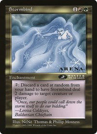 Tormenta atada (de gran tamaño) [Cartas de gran tamaño] 