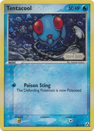 Tentacool (66/92) (Estampado) [EX: Creador de leyendas] 