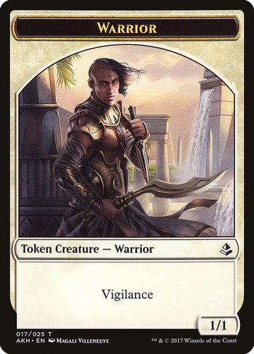 Champion of Wits // Warrior Double-Sided Token [Hour of Devastation Tokens] - 0