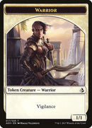 Horse // Warrior Double-Sided Token [Hour of Devastation Tokens]-2