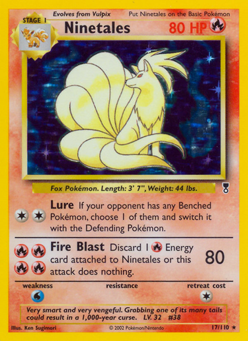 Ninetales (17/110) [Colección Legendaria] 
