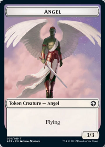 Devil // Angel Double-Sided Token [Dungeons & Dragons: Adventures in the Forgotten Realms Tokens] - 0