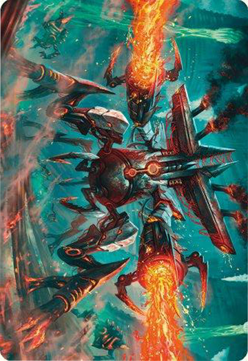 Tarjeta de arte del exterminador Magmarch [Serie de arte Modern Horizons 3] 