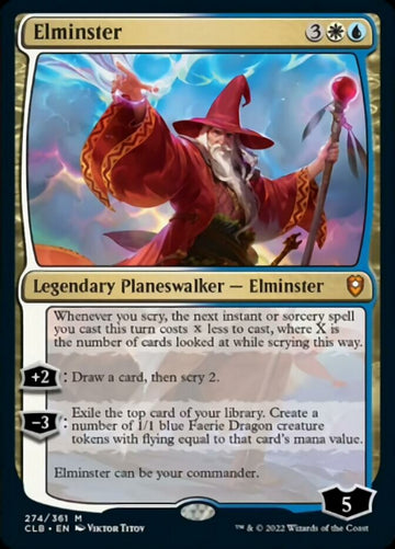 Elminster [Commander Legends: Batalla por la Puerta de Baldur] 