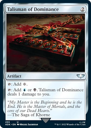 Talismán de dominación (255) (Surge Foil) [Warhammer 40,000] 