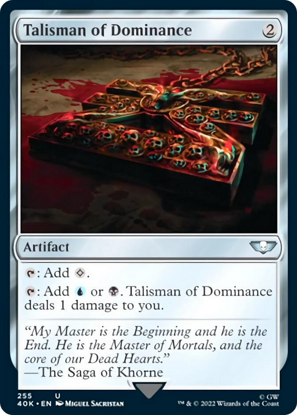 Talismán de dominación (255) (Surge Foil) [Warhammer 40,000] 