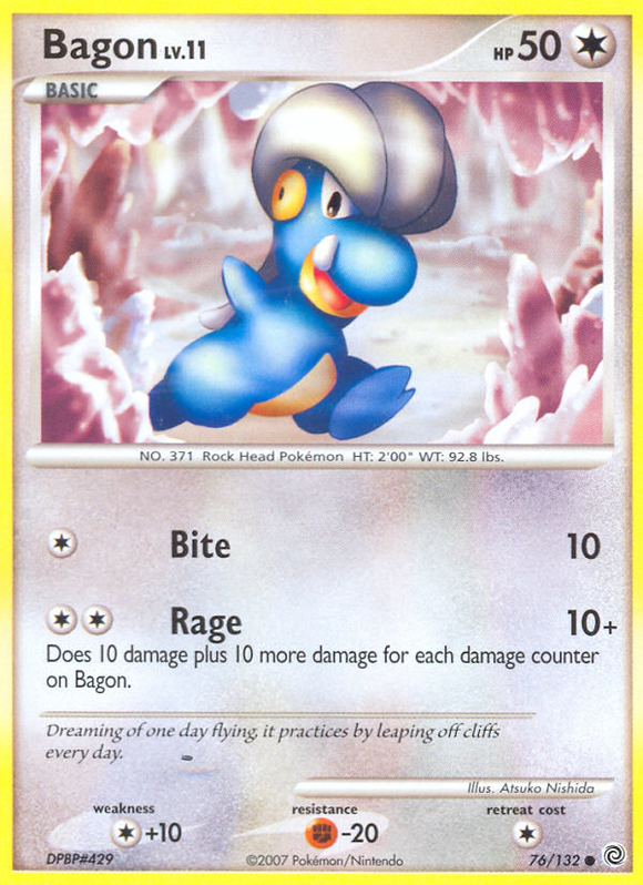 Bagon (76/132) [Diamante y Perla: Maravillas secretas] 