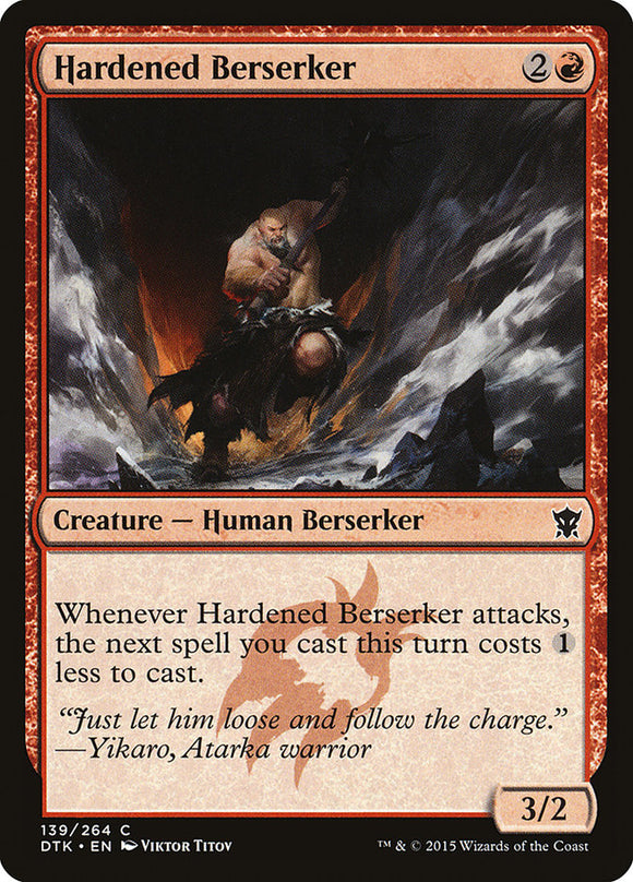 Berserker endurecido [Dragones de Tarkir] 