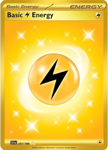 Energía del rayo (257/198) [Scarlet &amp; Violet: Base Set] 