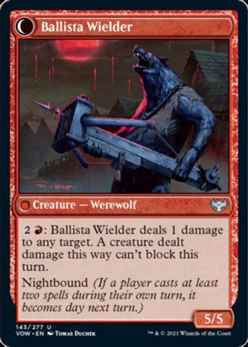 Ballista Watcher // Ballista Wielder [Innistrad: Crimson Vow] - 0