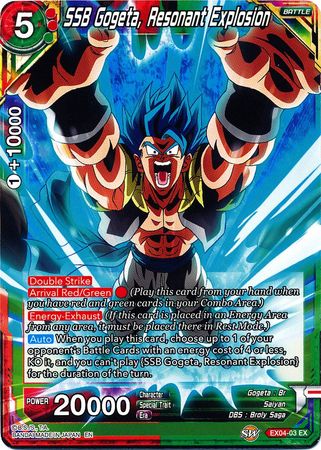 SSB Gogeta, Explosión resonante (EX04-03) [Unity of Saiyans] 