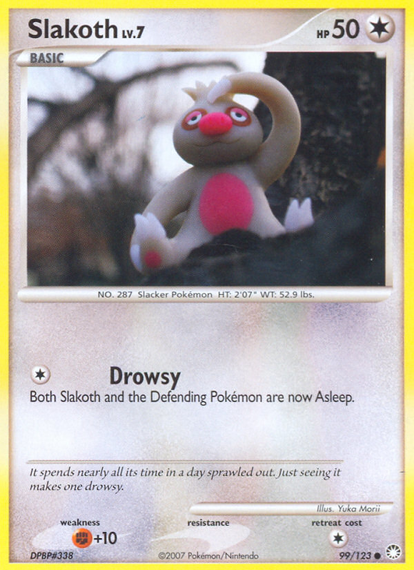 Slakoth (99/123) [Diamond & Pearl: Mysterious Treasures]
