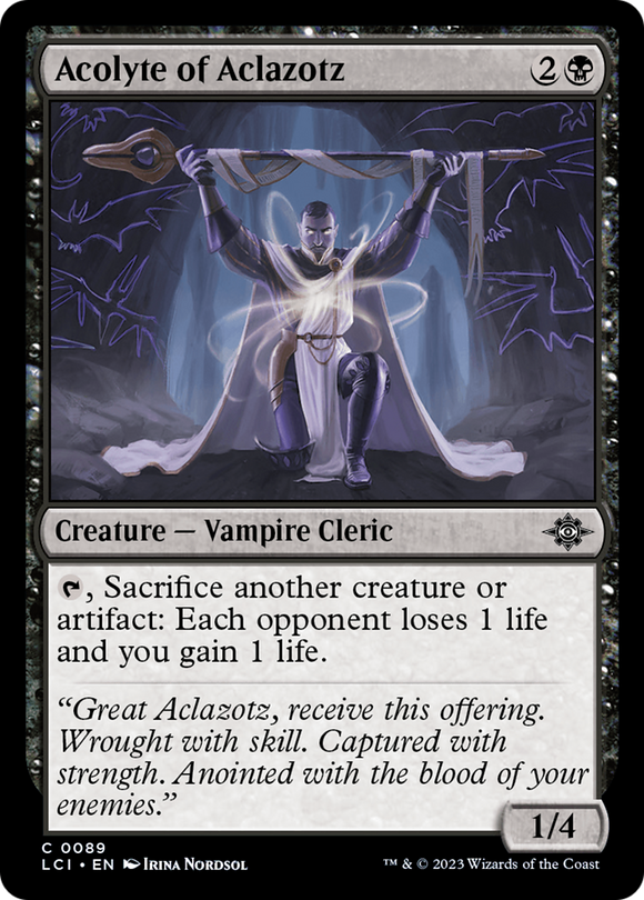 Acólito de Aclazotz [Las Cavernas Perdidas de Ixalan] 