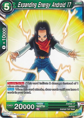 Androide 17 (BT2-088) de Expansión Energética [Union Force] 