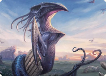 Tarjeta de arte de Sentinel Sliver [Serie de arte de Commander Masters] 