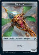 Golem (025) // Thopter Double-Sided Token [Commander 2021 Tokens]-2