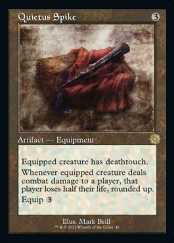 Quietus Spike (Retro) [Artefactos retro de The Brothers' War] 