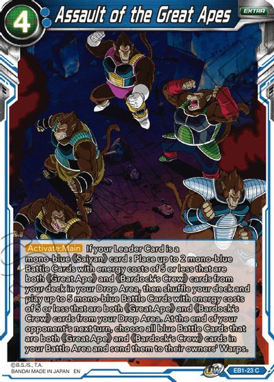 El asalto de los grandes simios (EB1-23) [Refuerzo de Battle Evolution] 