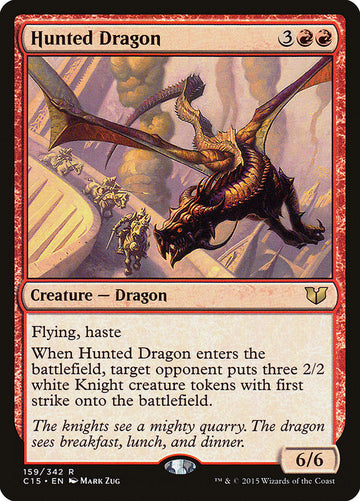 El dragón cazado [Commander 2015] 