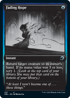La esperanza se desvanece [Innistrad: función doble] 