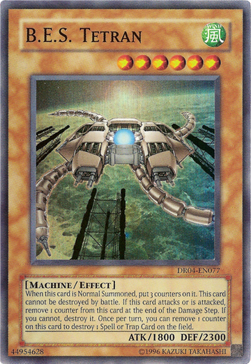 BES Tetran [DR04-EN077] Súper Raro 