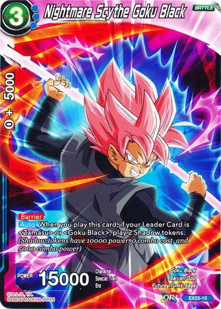 Guadaña de pesadilla Goku Negro (EX03-10) [Ultimate Box] 