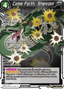 ¡Adelante, Shenron! (Estampado dorado) (P-335) [Tarjetas de promoción de torneos] 