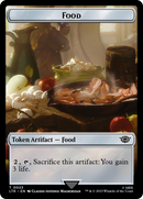 Orc Army (0019) // Food (0023) Double-Sided Token (Surge Foil) [The Lord of the Rings: Tales of Middle-Earth Tokens]-2