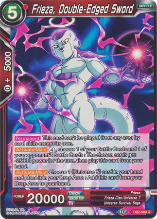 Freezer, espada de doble filo (DB2-008) [Divine Multiverse] 
