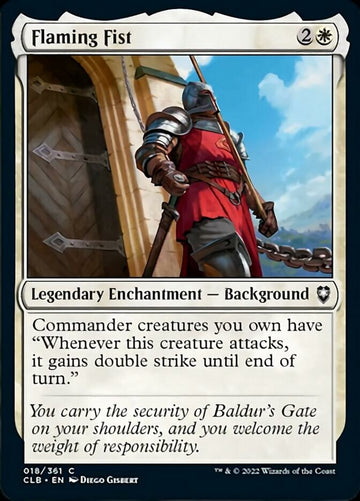 Puño llameante [Commander Legends: Battle for Baldur's Gate] 