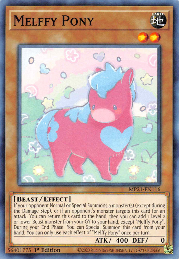 Poni Melffy [MP21-EN116] Común 