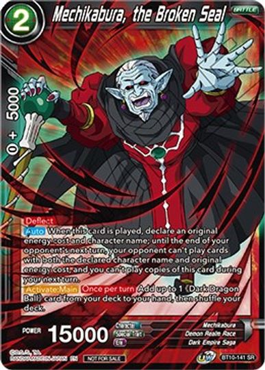Mechikabura, el sello roto (BT10-141) [Tarjetas de promoción de torneos] 