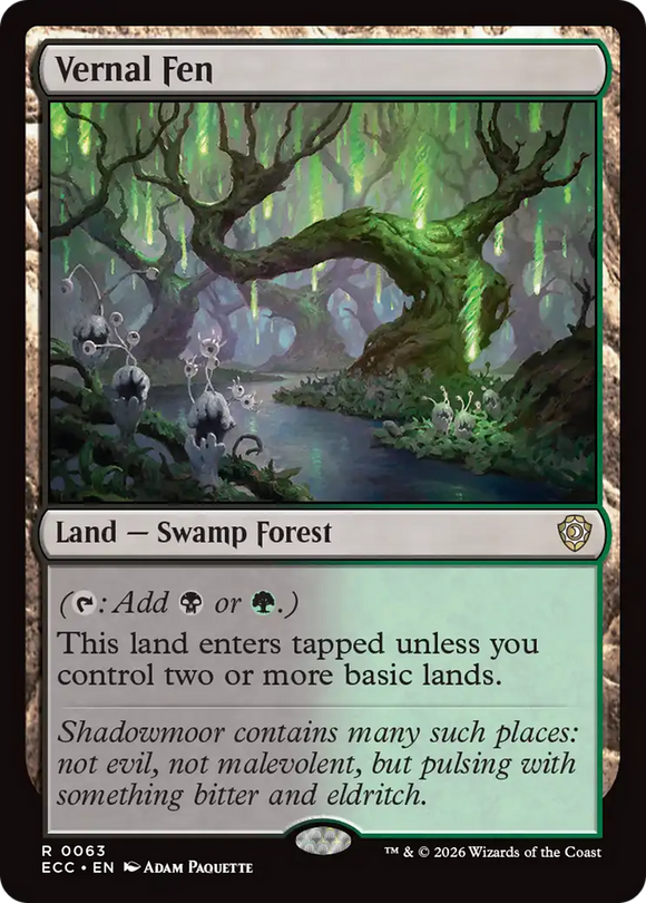 Vernal Fen [Lorwyn Eclipsed Commander]