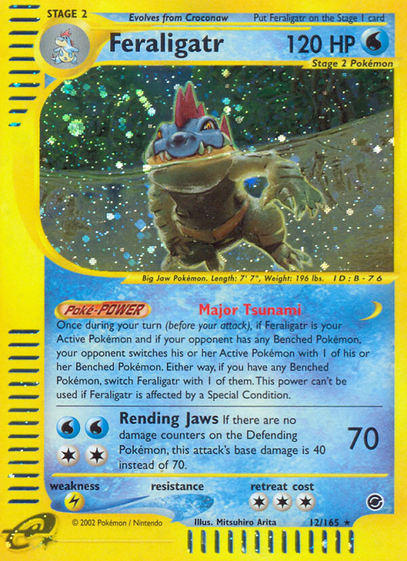 Feraligatr (12/165) [Expedición: conjunto básico] 