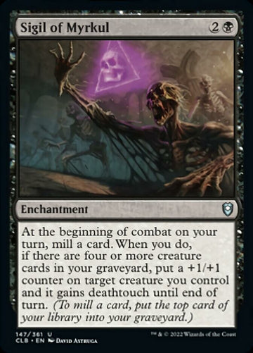 Sello de Myrkul [Commander Legends: Battle for Baldur's Gate] 