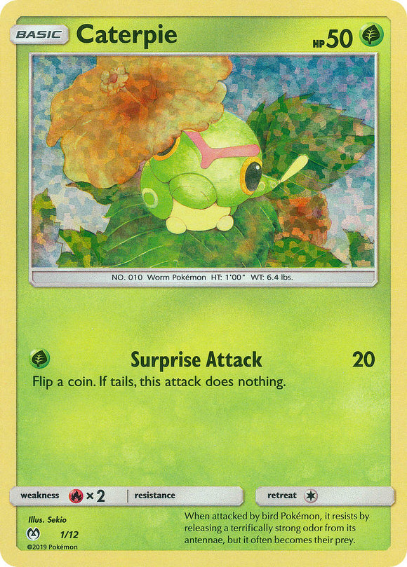 Caterpie (1/12) [Promociones de McDonald's: Colección 2019] 